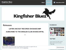 Tablet Screenshot of kingfisherbluez.com